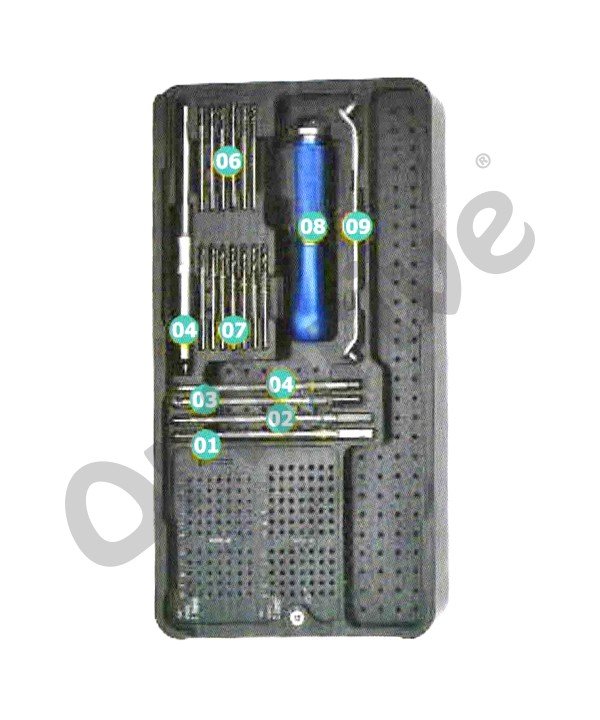 1.5/2.0 MM Maxillofacial Plate Instrument Set