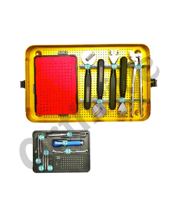 2.4 MM Maxillofacial Plate Instrument Set