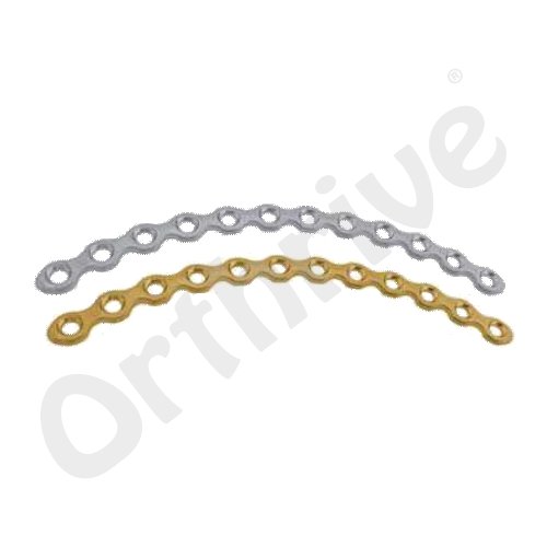 3.5mm Pelvic Reconstruction Plate with Low Profile (Curved)- SS/TT