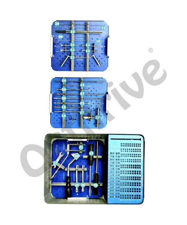 4.5/6.5/7.3 MM Cannulated Screw Instrument Set