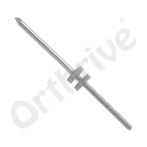 Austin Moore Pin with 2 Nuts 3mm-SS