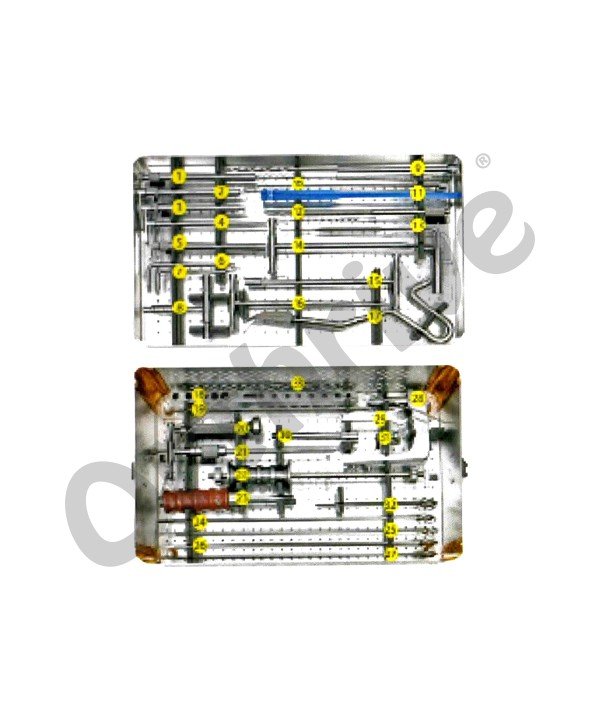 Distal Femur Retrograde & Short R PFN Intramedullary Nail Instrument Set