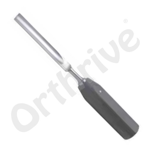 GOUGE, S.S. WITH FIBRE HANDLE STRAIGHT