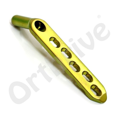 Locking DHS Plate 130o, 135o, 140o, 145o, 150o (38mm Barrel)-SS/TT