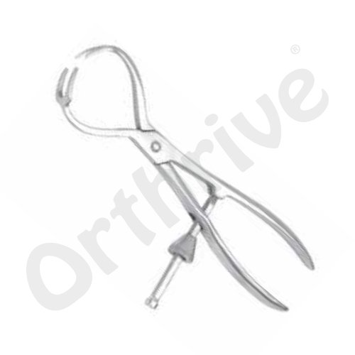 MODIFIED PATELLA BONE HOLDING FORCEPS FOUR PRONG