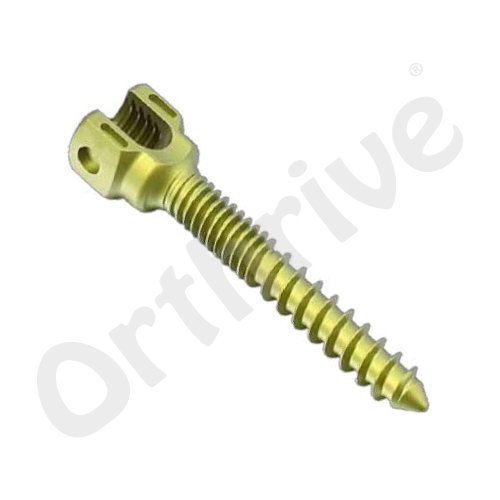 MONOAXIAL DUAL THREAD SCREW 6.5mm