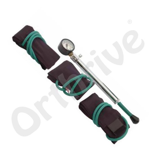 PNEUMATIC TOURNIQUET ALONGWITH HANDPUMP & 3 CUFFS