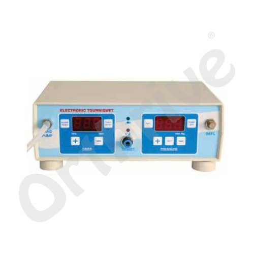 PNEUMATIC TOURNIQUET SET - ELECTRONIC (220V 50HZ AC), DIGITAL DISPLAY WITH 3 HRS. BATTERY BACKUP
