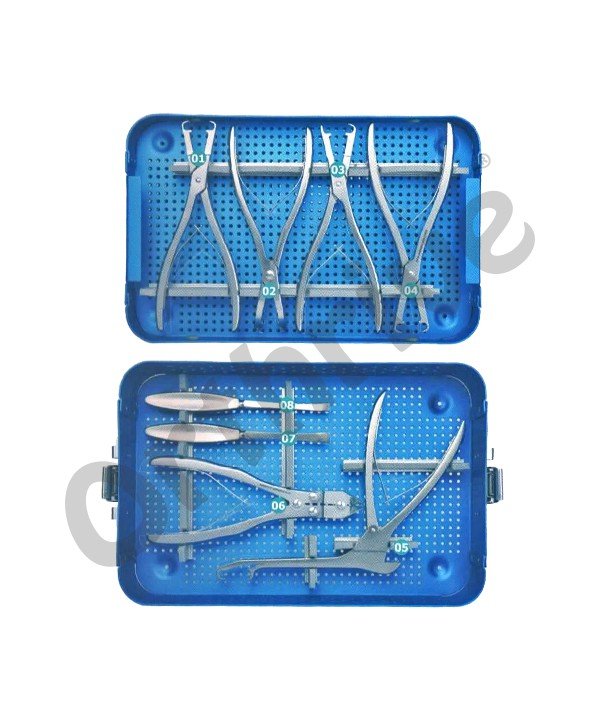 Sternum Rib Plate Instrument Set