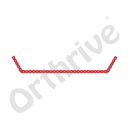 150° Locking Double Angled Plate 2.7mm-(Round Holes)-TT