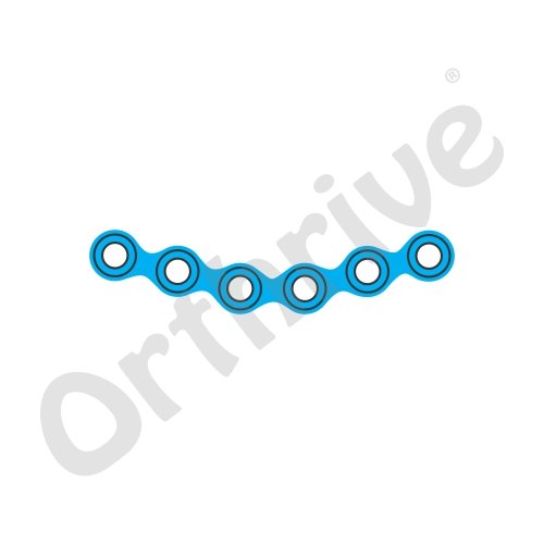 150° Orbital Plate (Curved)-SS/TT