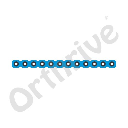 2.7mm Locking Reconstruction Plate(Round Holes)-SS/TT