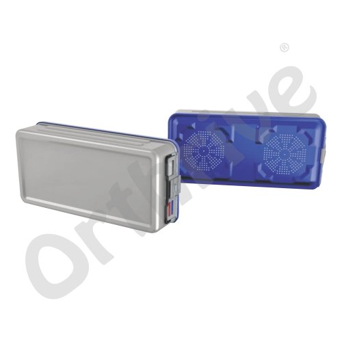 STERILIZATION ALUMINIUM CONTAINER, STANDARD MODEL, FULL SIZE